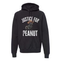 Justice For Peanut Premium Hoodie