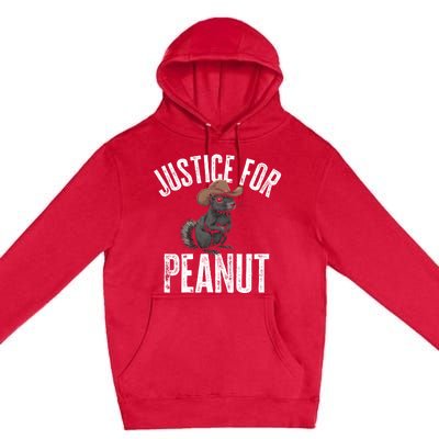 Justice For Peanut Premium Pullover Hoodie