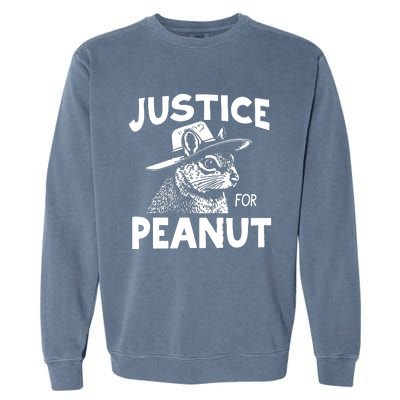 Justice For Peanut Garment-Dyed Sweatshirt