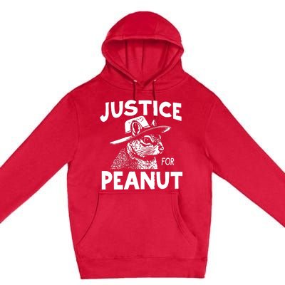 Justice For Peanut Premium Pullover Hoodie