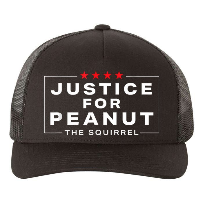 Justice For Peanut The Squirrel Peanut Squirrel Yupoong Adult 5-Panel Trucker Hat