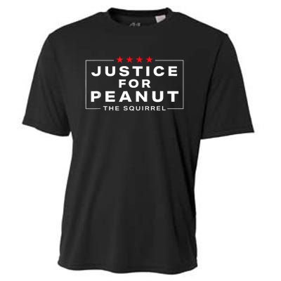 Justice For Peanut The Squirrel Peanut Squirrel Cooling Performance Crew T-Shirt