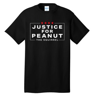 Justice For Peanut The Squirrel Peanut Squirrel Tall T-Shirt