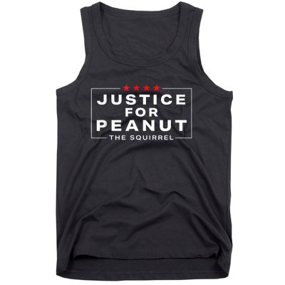 Justice For Peanut The Squirrel Peanut Squirrel Tank Top