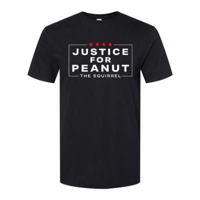 Justice For Peanut The Squirrel Peanut Squirrel Softstyle CVC T-Shirt