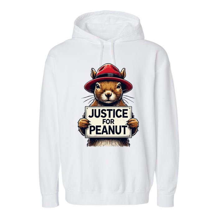 Justice For Peanut Garment-Dyed Fleece Hoodie