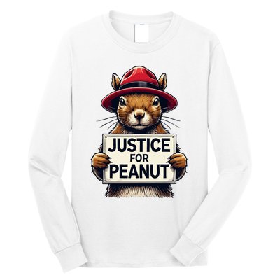 Justice For Peanut Long Sleeve Shirt