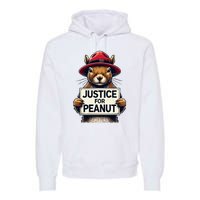 Justice For Peanut Premium Hoodie