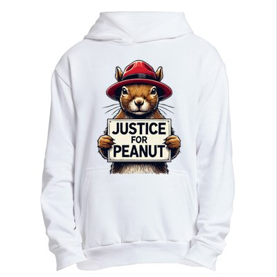 Justice For Peanut Urban Pullover Hoodie