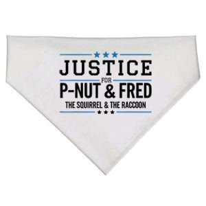 Justice For Pnut & Fred The Squirrel And The Raccoon USA-Made Doggie Bandana