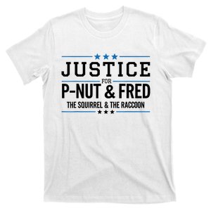 Justice For Pnut & Fred The Squirrel And The Raccoon T-Shirt