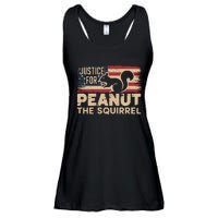 Justice For Peanut The Squirrel Te Peanut Squirrel Ladies Essential Flowy Tank