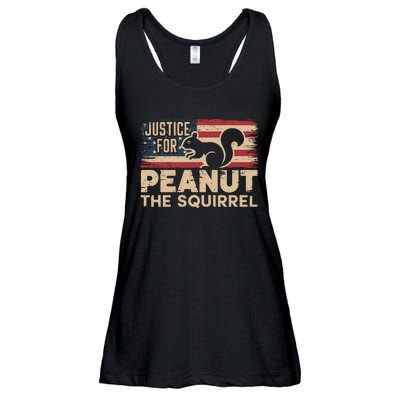 Justice For Peanut The Squirrel Te Peanut Squirrel Ladies Essential Flowy Tank