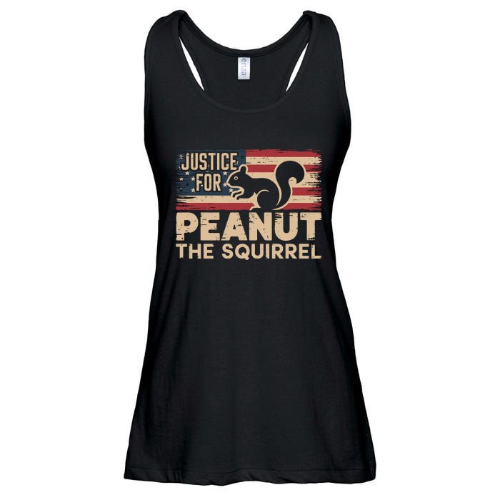 Justice For Peanut The Squirrel Te Peanut Squirrel Ladies Essential Flowy Tank