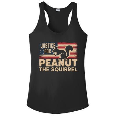 Justice For Peanut The Squirrel Te Peanut Squirrel Ladies PosiCharge Competitor Racerback Tank