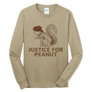 Justice For Peanut The Squirrel And Fred The Raccoon Tall Long Sleeve T-Shirt