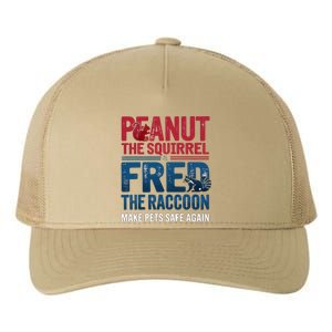 Justice For Peanut & Fred Make Pets Safe Again Yupoong Adult 5-Panel Trucker Hat