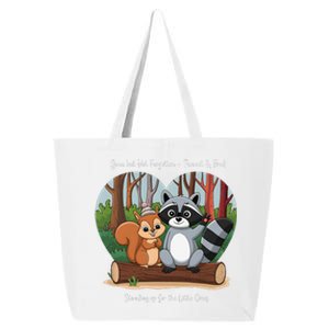 Justice For Peanut The Squirrel And Fred The Raccoon 25L Jumbo Tote