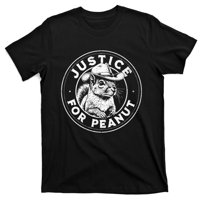 Justice For Peanut The Squirrel P’Nut Pnut Peanut Squirrel Gift T-Shirt