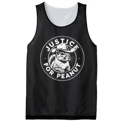 Justice For Peanut The Squirrel P’Nut Pnut Peanut Squirrel Gift Mesh Reversible Basketball Jersey Tank