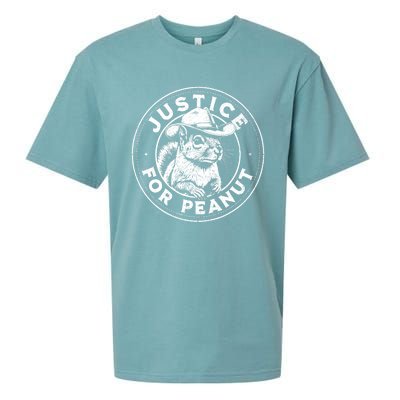 Justice For Peanut The Squirrel P’Nut Pnut Peanut Squirrel Gift Sueded Cloud Jersey T-Shirt