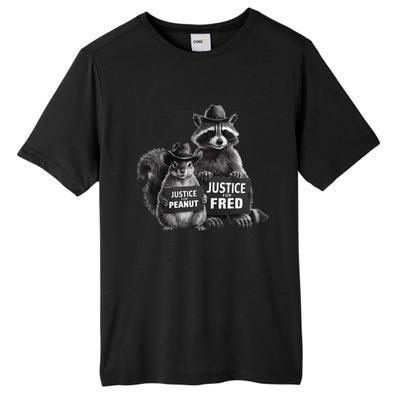 Justice For Peanut The Squirrel And Fred The Raccoon Tall Fusion ChromaSoft Performance T-Shirt