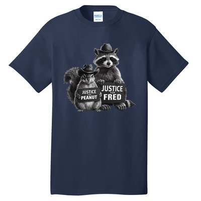 Justice For Peanut The Squirrel And Fred The Raccoon Tall T-Shirt