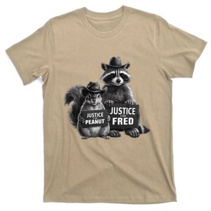 Justice For Peanut The Squirrel And Fred The Raccoon T-Shirt