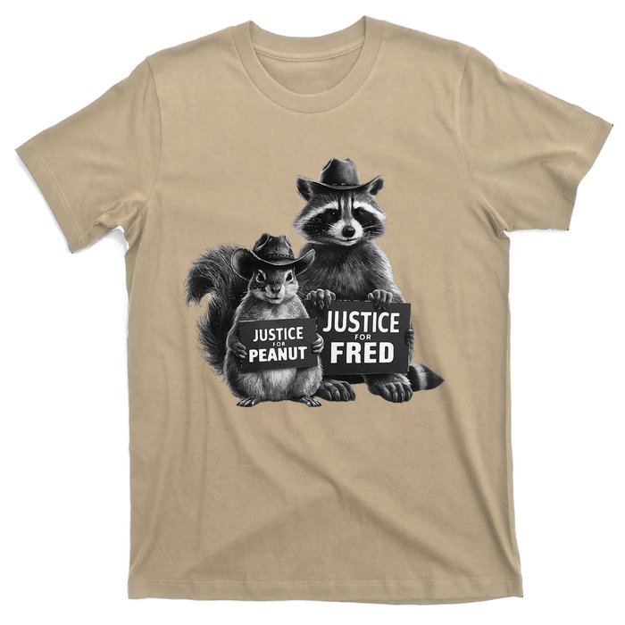 Justice For Peanut The Squirrel And Fred The Raccoon T-Shirt