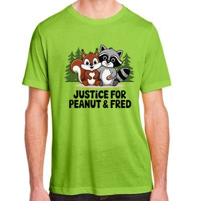 Justice For Peanut The Squirrel And Fred The Raccon Adult ChromaSoft Performance T-Shirt