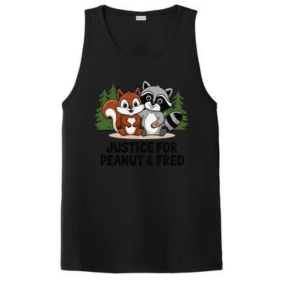 Justice For Peanut The Squirrel And Fred The Raccon PosiCharge Competitor Tank