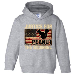 Justice For Peanut The Squirrel Peanut Squirrel Toddler Hoodie