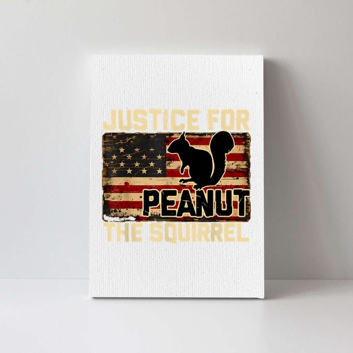 Justice For Peanut The Squirrel Peanut Squirrel Canvas