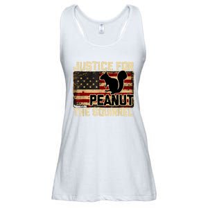 Justice For Peanut The Squirrel Peanut Squirrel Ladies Essential Flowy Tank