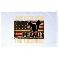 Justice For Peanut The Squirrel Peanut Squirrel Microfiber Hand Towel