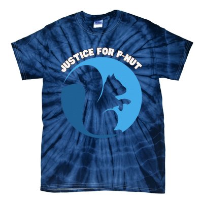 Justice For Peanut The Squirrel Wanted Tie-Dye T-Shirt