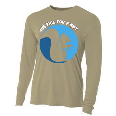 Justice For Peanut The Squirrel Wanted Cooling Performance Long Sleeve Crew