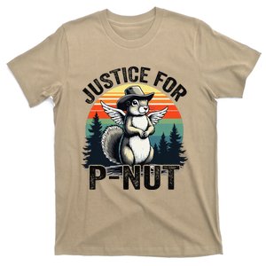 Justice For Peanut Pnut Squirrel Raccoon Lovers Cowboy Hat T-Shirt