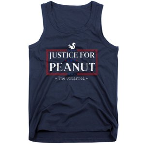 Justice For Peanut Pnut Squirrel Lovers Tank Top