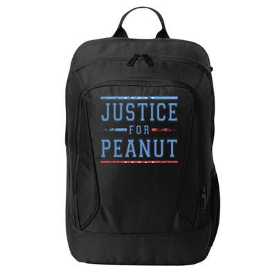 Justice For Peanut The Squirrel Usa Flag City Backpack