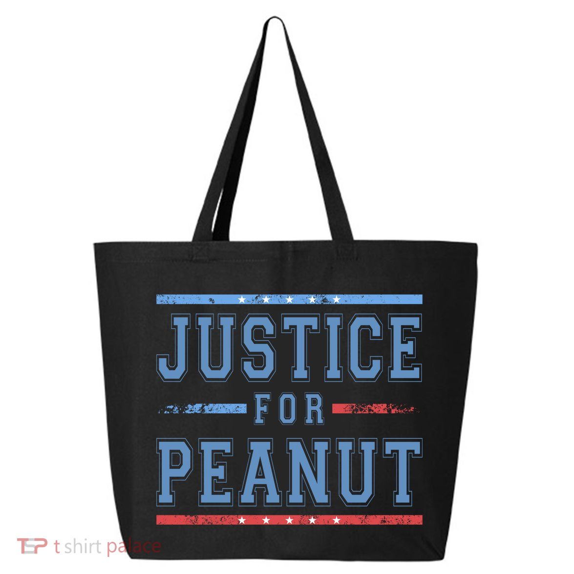 Justice For Peanut The Squirrel Usa Flag 25L Jumbo Tote