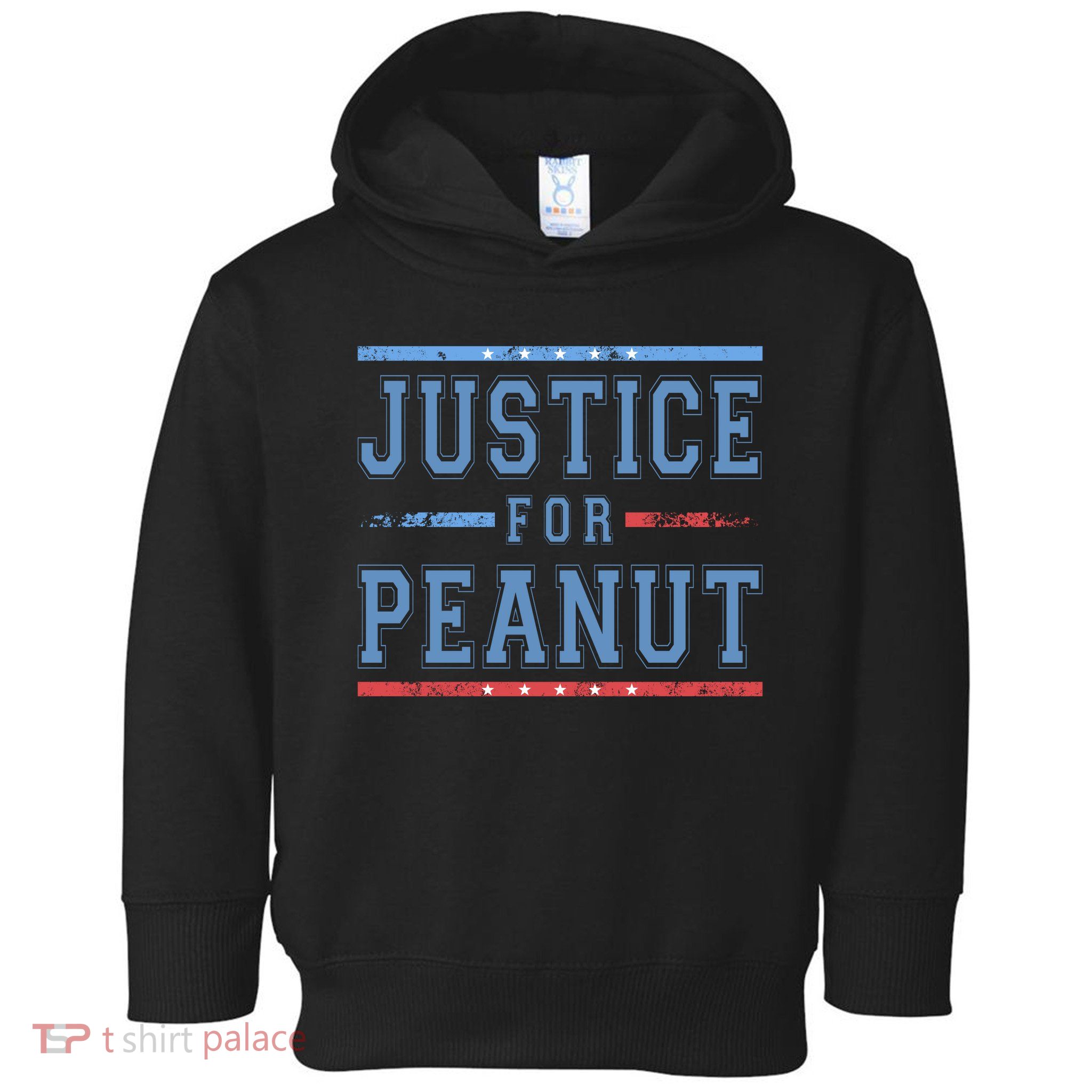 Justice For Peanut The Squirrel Usa Flag Toddler Hoodie