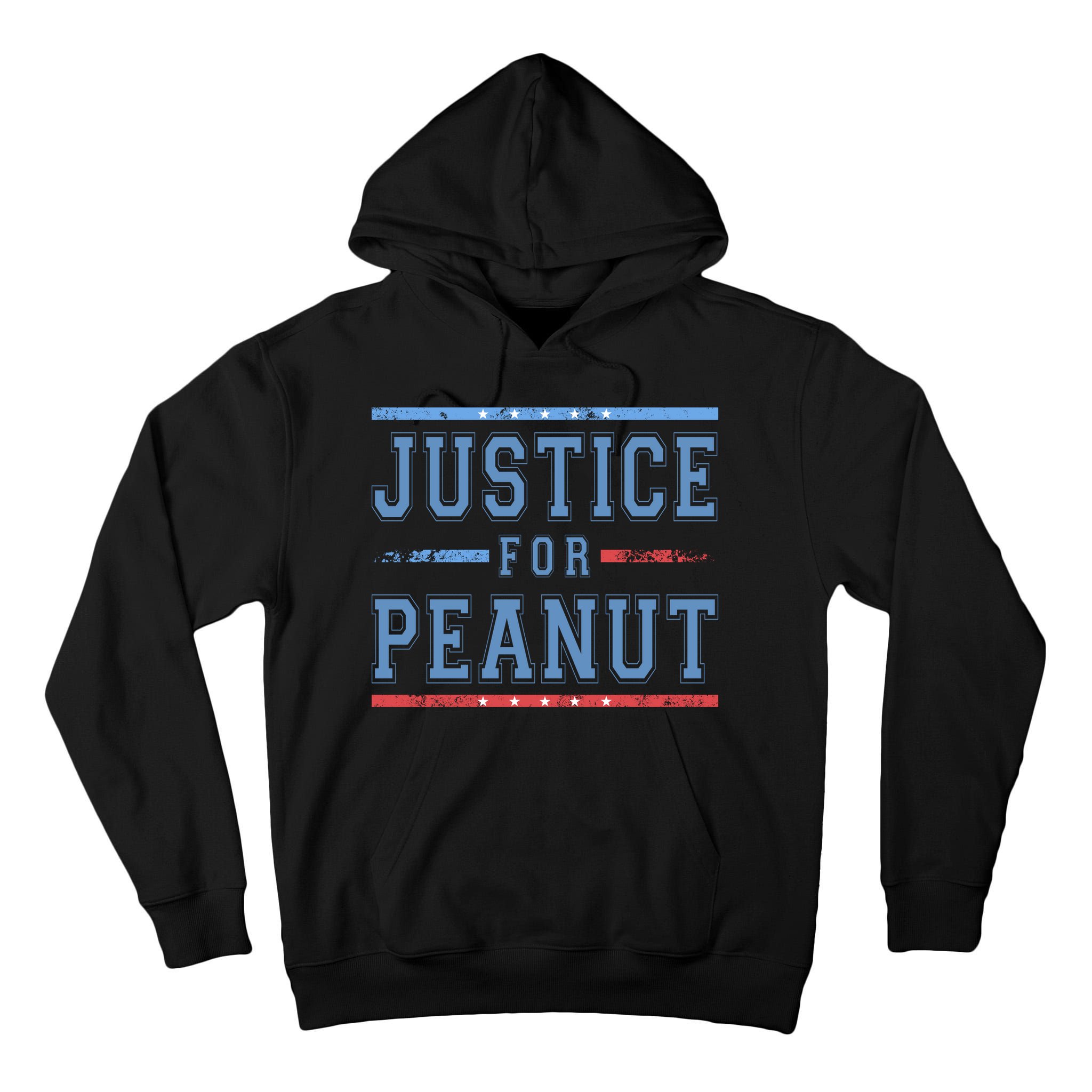 Justice For Peanut The Squirrel Usa Flag Tall Hoodie