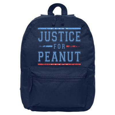 Justice For Peanut The Squirrel Usa Flag 16 in Basic Backpack