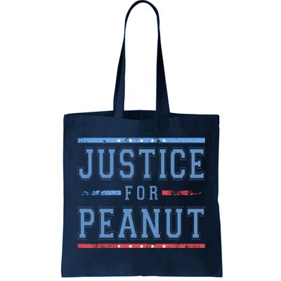 Justice For Peanut The Squirrel Usa Flag Tote Bag