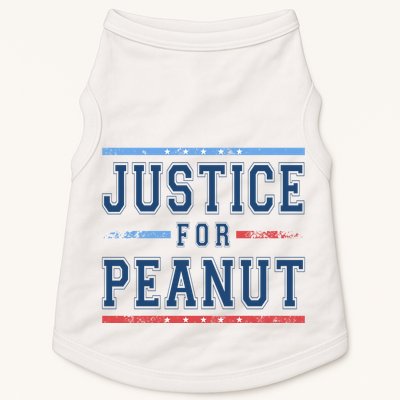 Justice For Peanut The Squirrel Usa Flag Doggie Tank