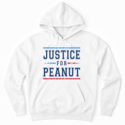 Justice For Peanut The Squirrel Usa Flag Hoodie
