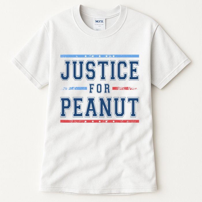 Justice For Peanut The Squirrel Usa Flag Tall T-Shirt