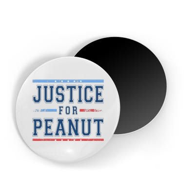 Justice For Peanut The Squirrel Usa Flag Magnet