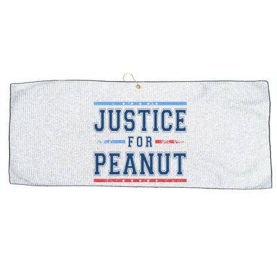 Justice For Peanut The Squirrel Usa Flag Large Microfiber Waffle Golf Towel